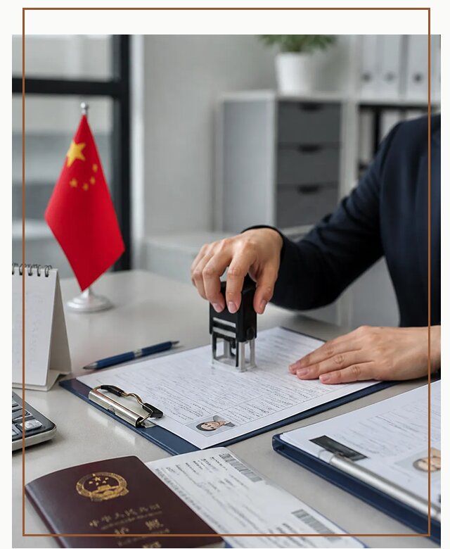 Оформление визы в Китай для поездки и работы в Алексине