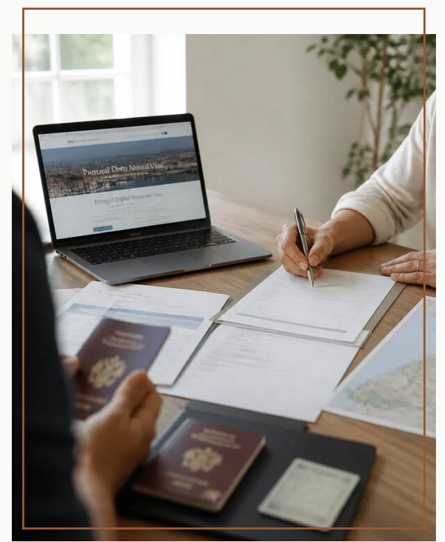 Оформление Digital Nomad и ВНЖ Португалии в Алексине